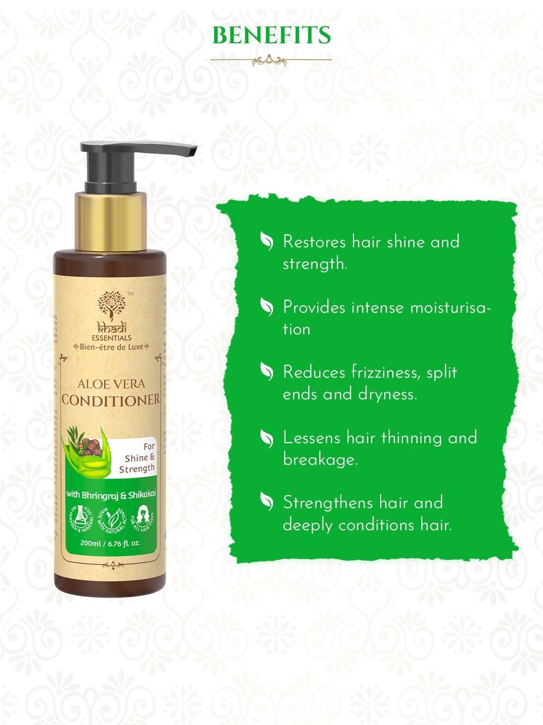 Khadi Essentials Coconut Conditioner With Argan & Arnica