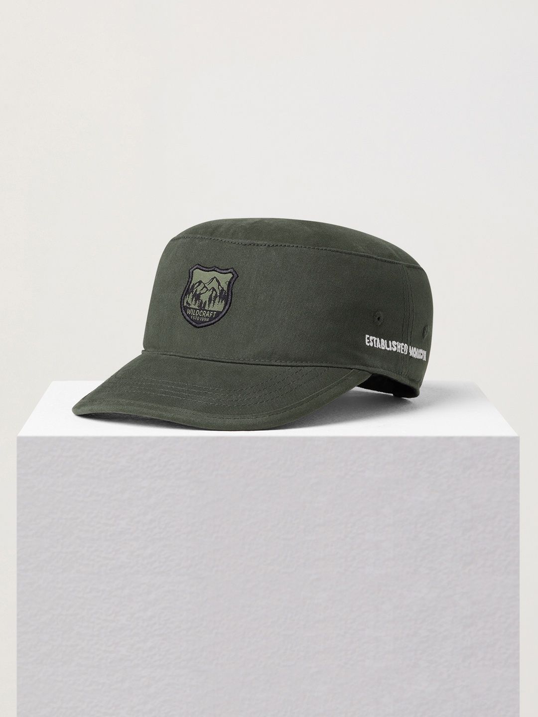 Wildcraft Unisex Cotton Cap | Grey - One Size