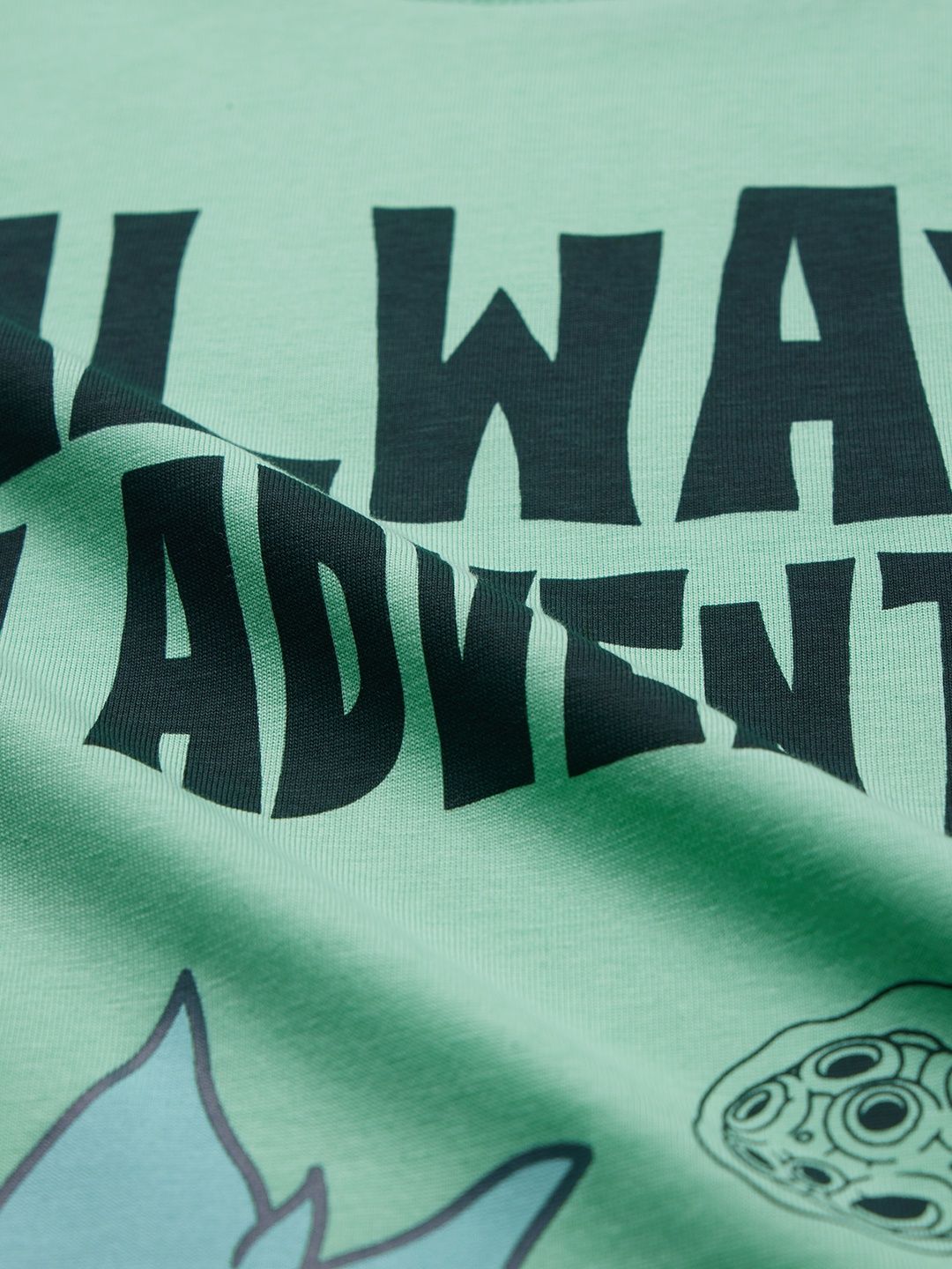 The Souled Store Men's Regular Rick And Morty- Adventure T-Shirts | Green | L