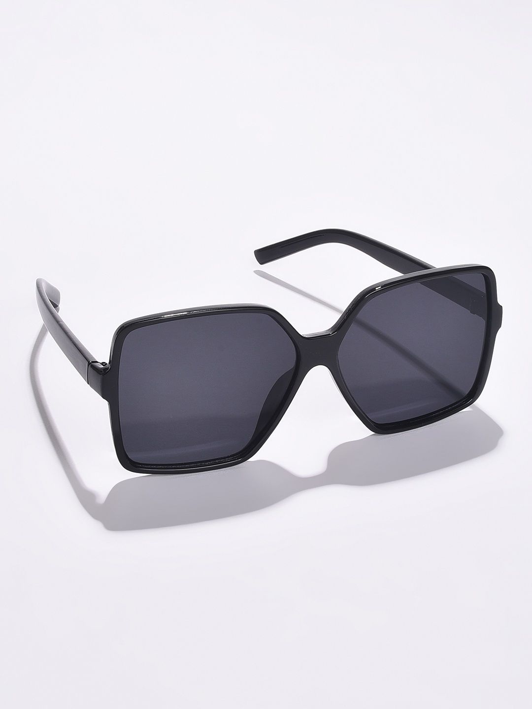 Haute Sauce Women's Polycarbonate Wayfarer Sunglasses | Black - S