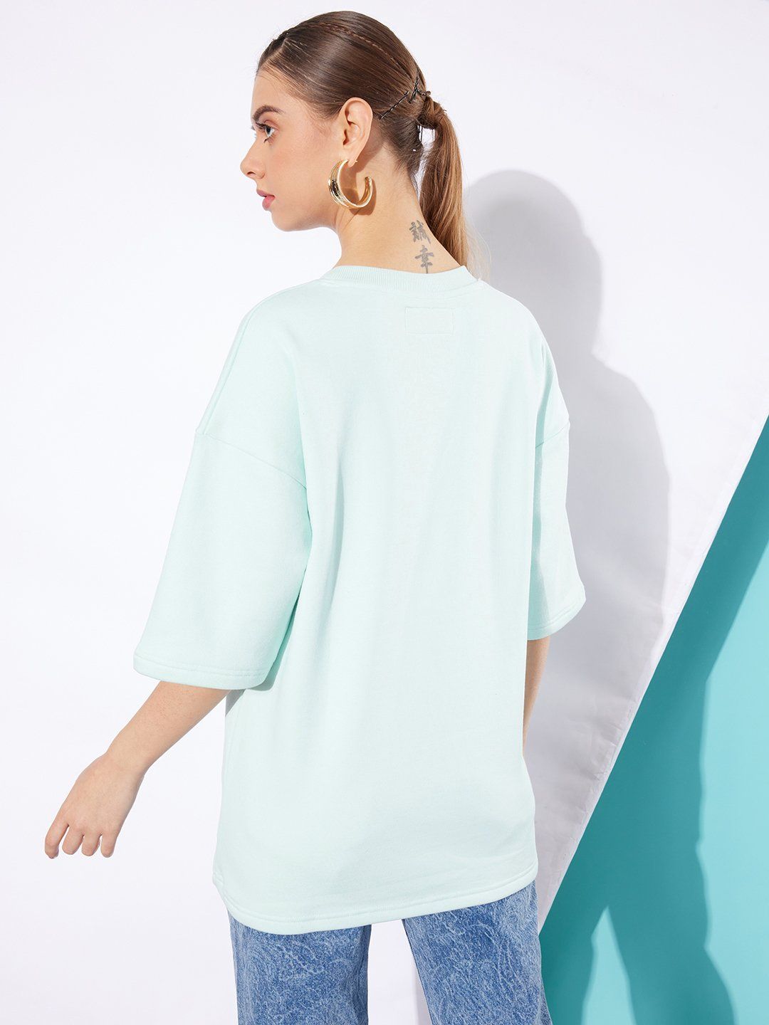 Difference Of Opinion Women's Sweatshirt | Dowswt031 | Blue - XS