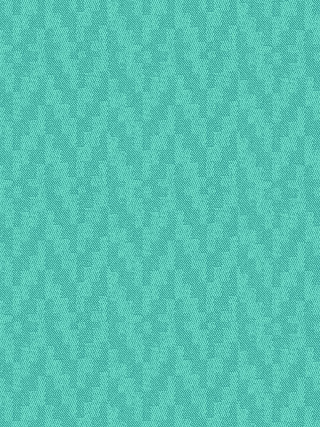 Lushomes Shower Curtain - Green | Zig Zag | 8 Eyelets | 8 C-Hooks | Non-PVC | 120 x 200 cm