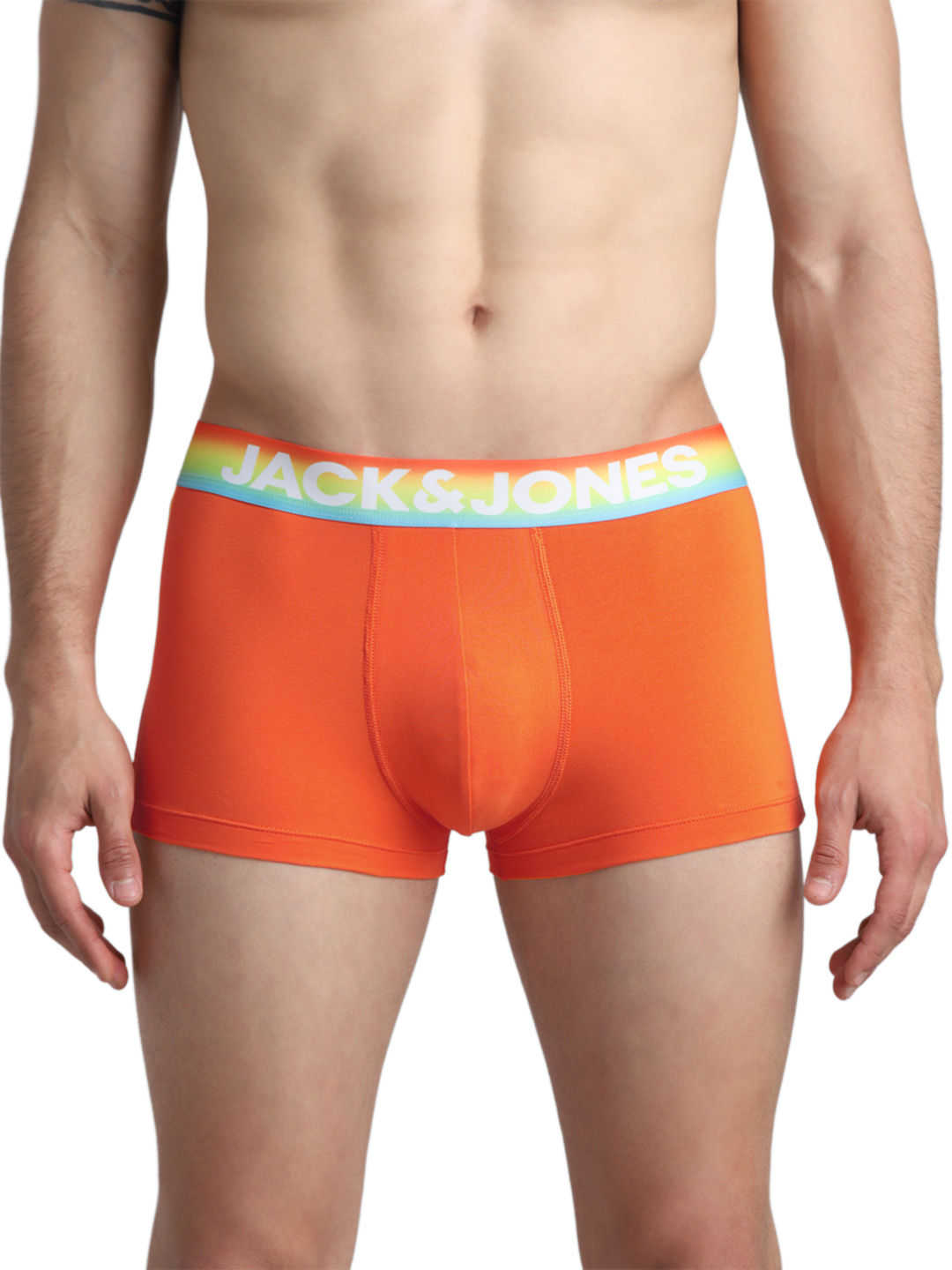 JACK & JONES Camper Trunk Cyber Yellow & Exotic Orange - L