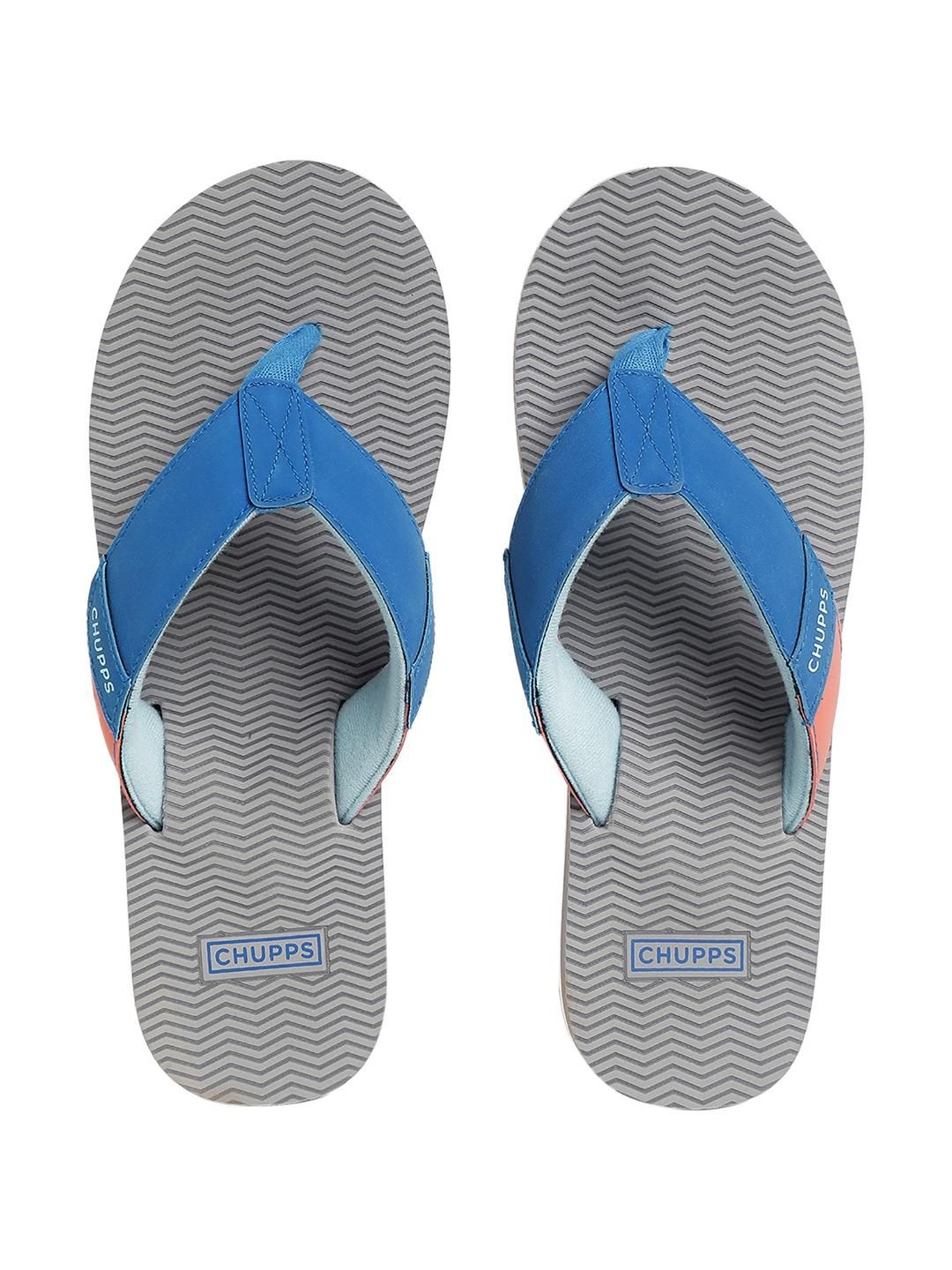 Chupps Men's Orbit Pirate/Black Recycled Material Flip Flops & Slider - Size- UK 9