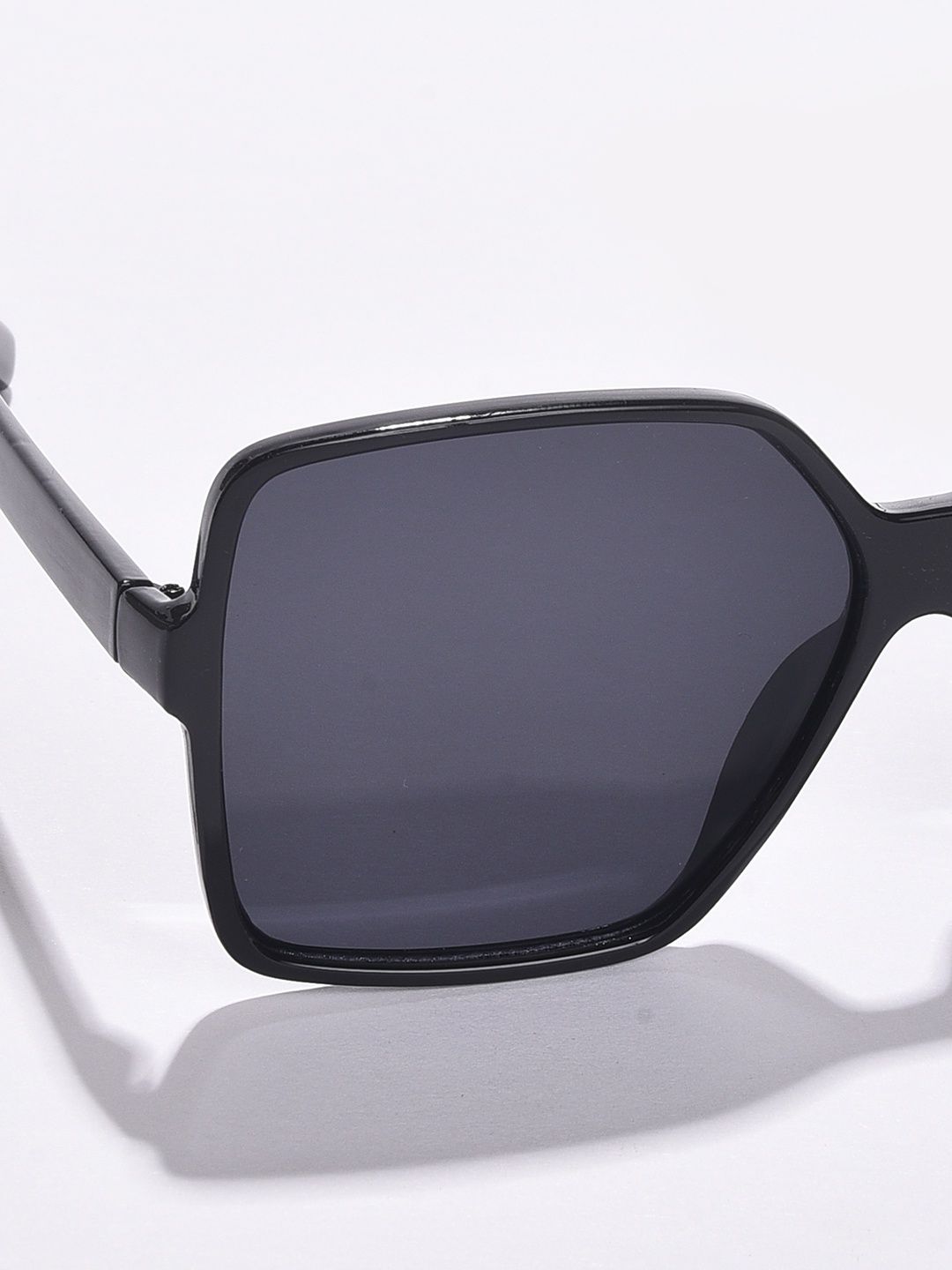 Haute Sauce Women's Polycarbonate Wayfarer Sunglasses | Black - S