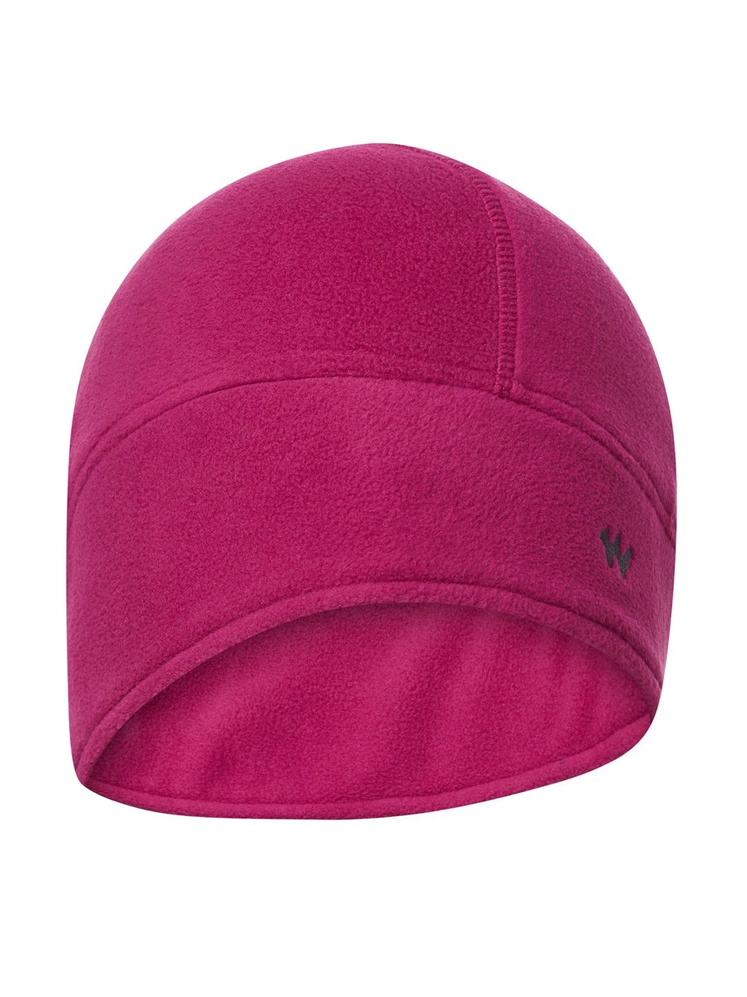 Wildcraft Unisex Solid 100% Polyester Skull Cap | Pink - Free Size