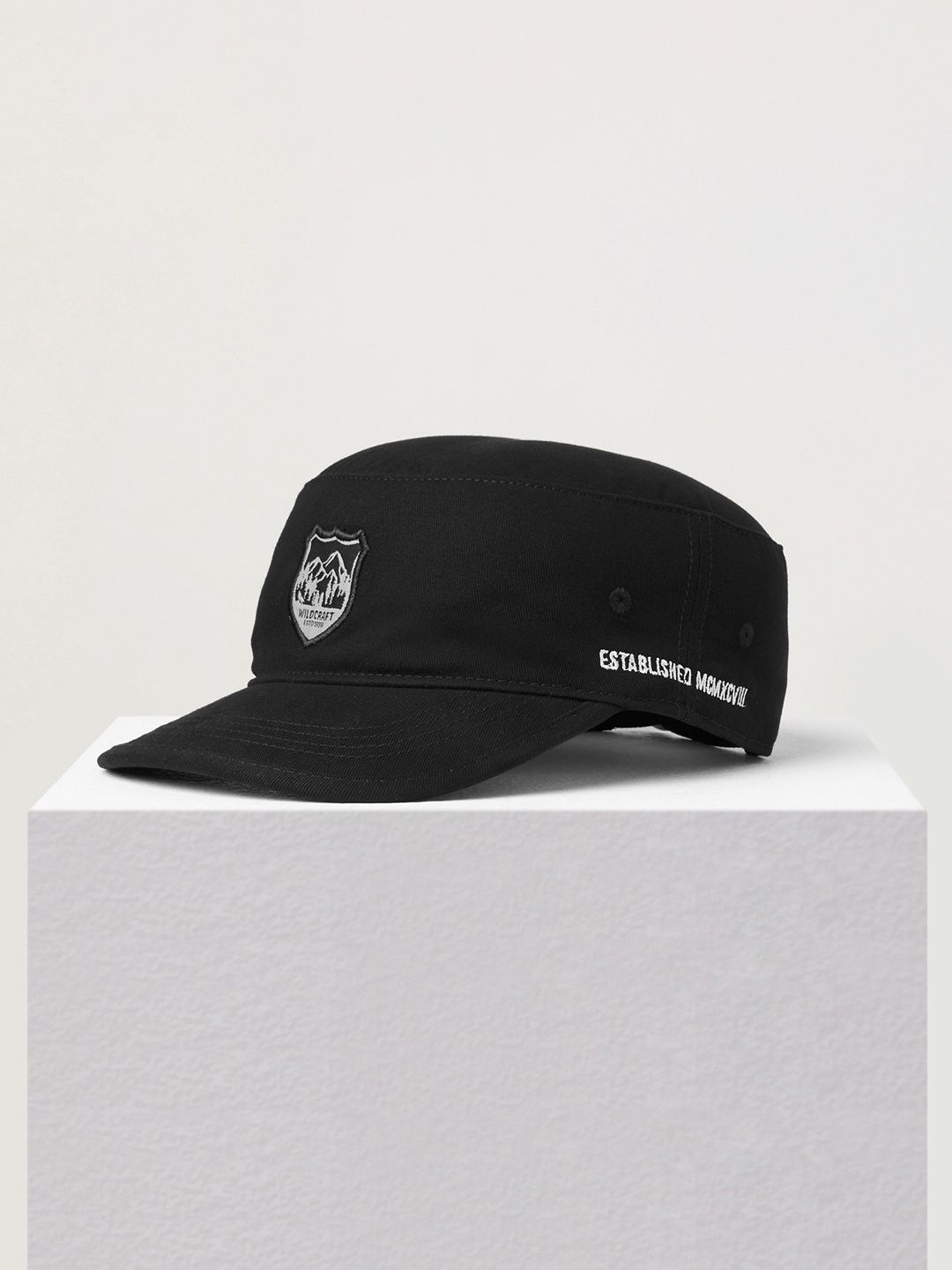 Wildcraft Unisex Cotton Cap | Black - One Size