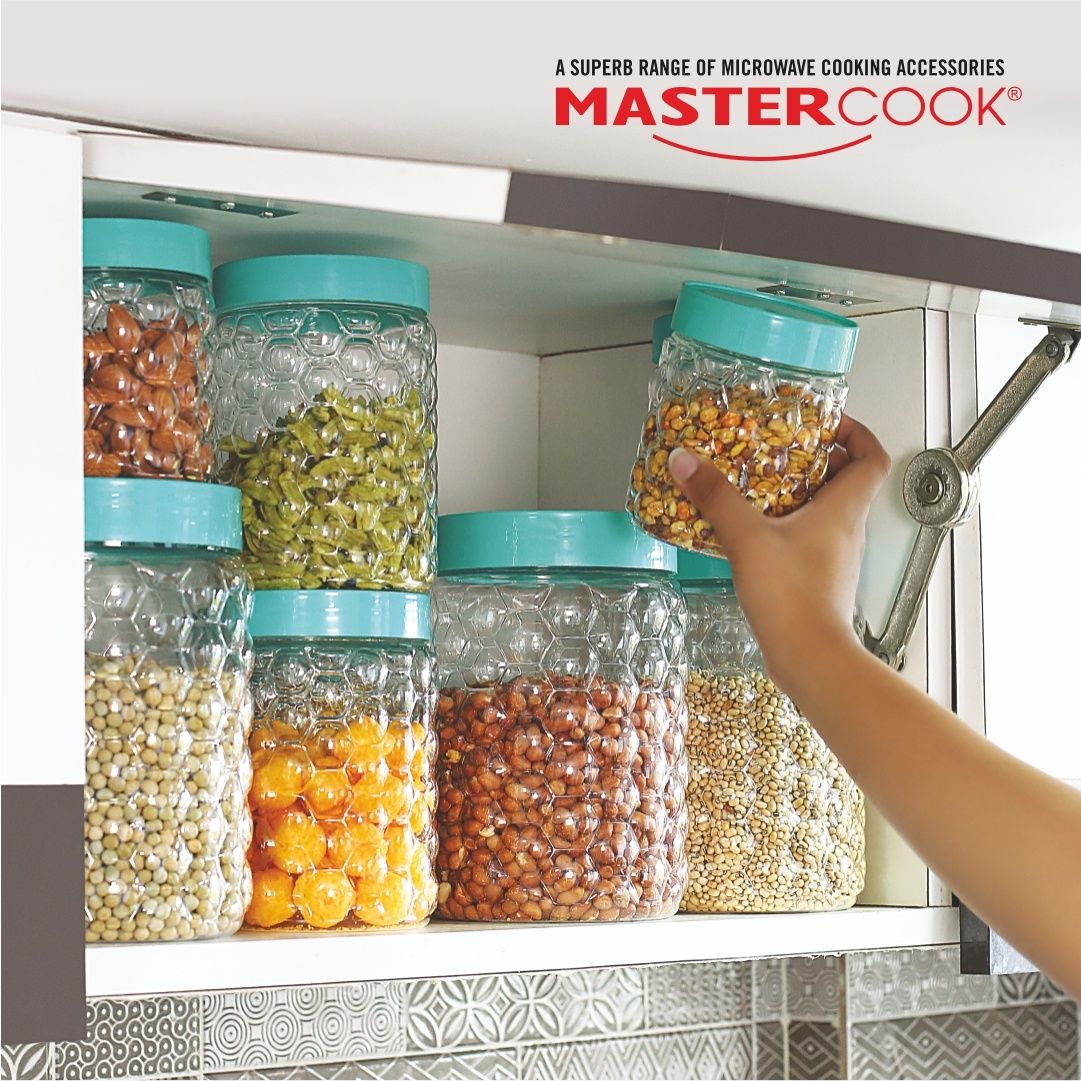 Mastercook Round Bubble Jar 9 pcs Set | Pp 391 | 392 & 393 Pp391 x 3 pcs | 392 x 3 pcs | 393 x 3 pc