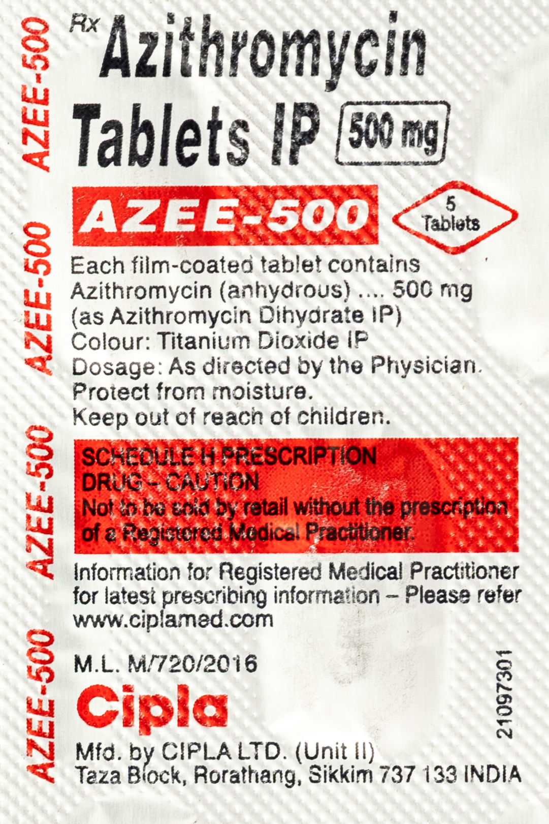Azee-500 Tablet