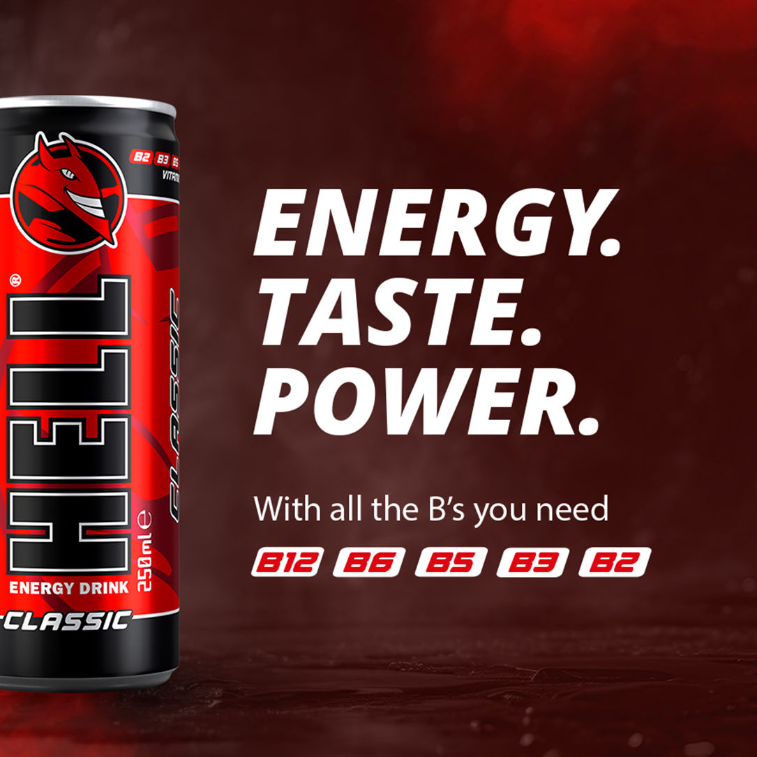 Hell Energy Drink - Classic Can 250 ml Combo