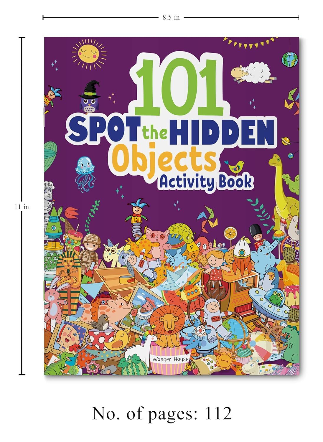 101 Spot the Hidden Objects Activity Book