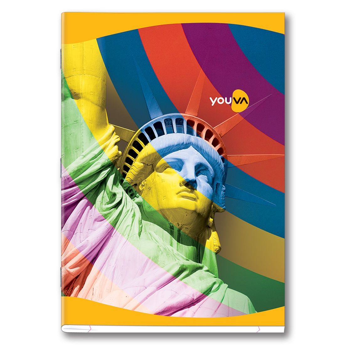 Navneet Youva | Soft Bound Long Book | A4 Size - 21 cm x 29.7 cm | Single Line | 140 Pages | Assorted