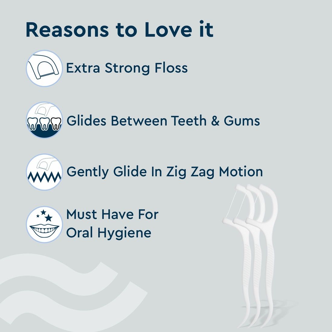 GUBB Dental Floss Pick Pack of 24
