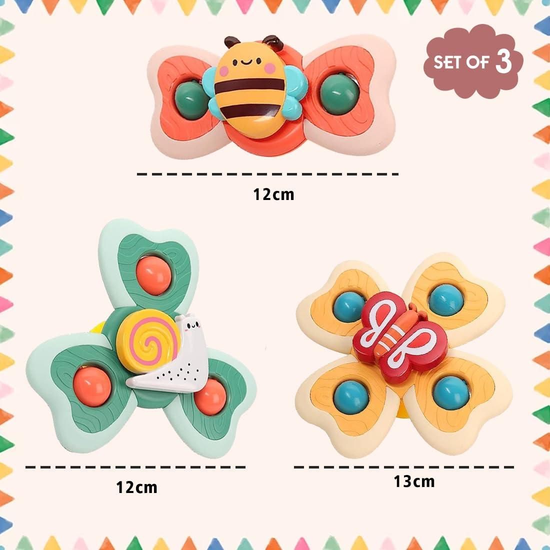 Wembley Cartoon Bath Toy For Babies | Multicolour | 1+ months