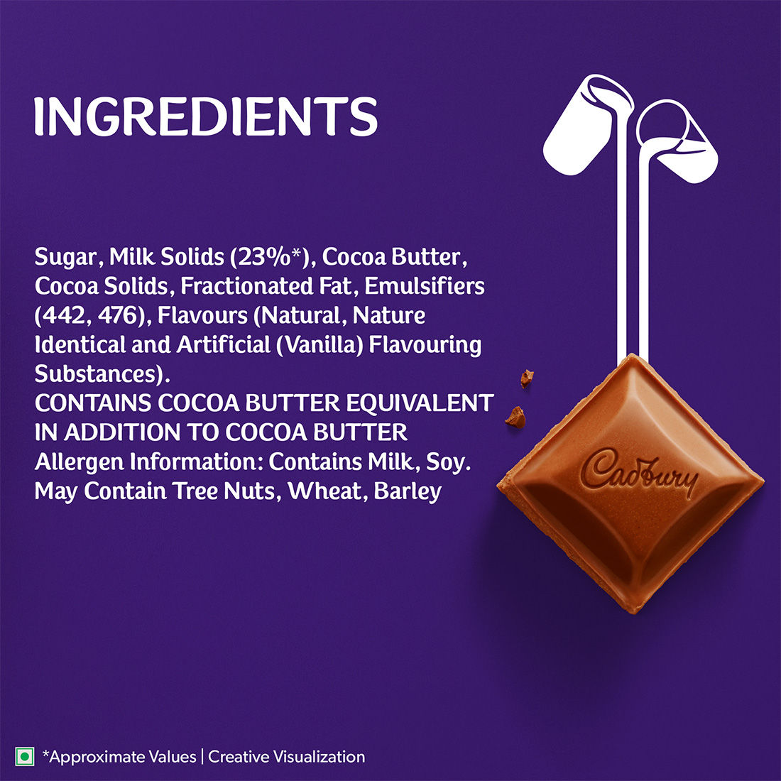 Cadbury Dairy Milk Chocolate Bar Combo