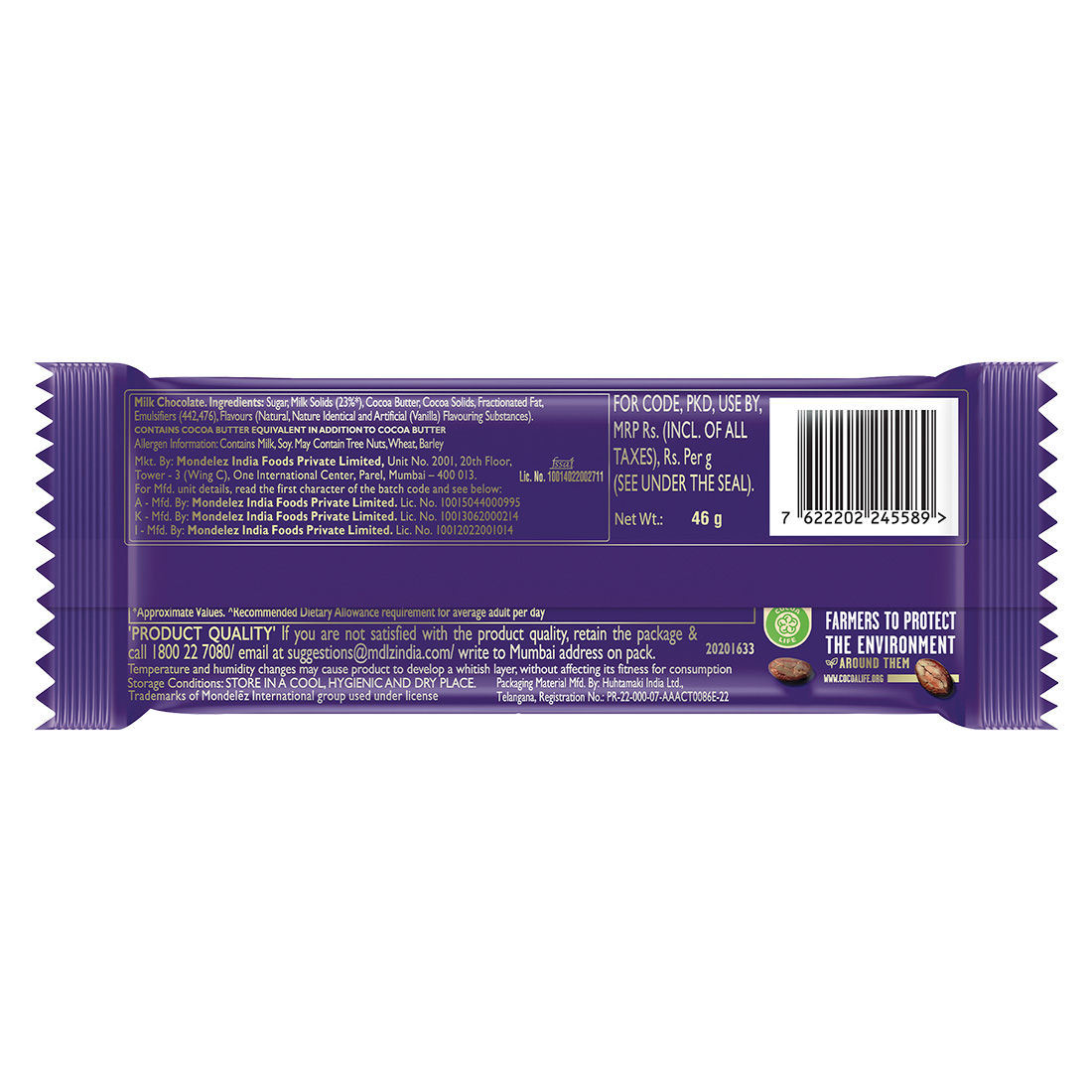 Cadbury Dairy Milk Chocolate Bar Combo