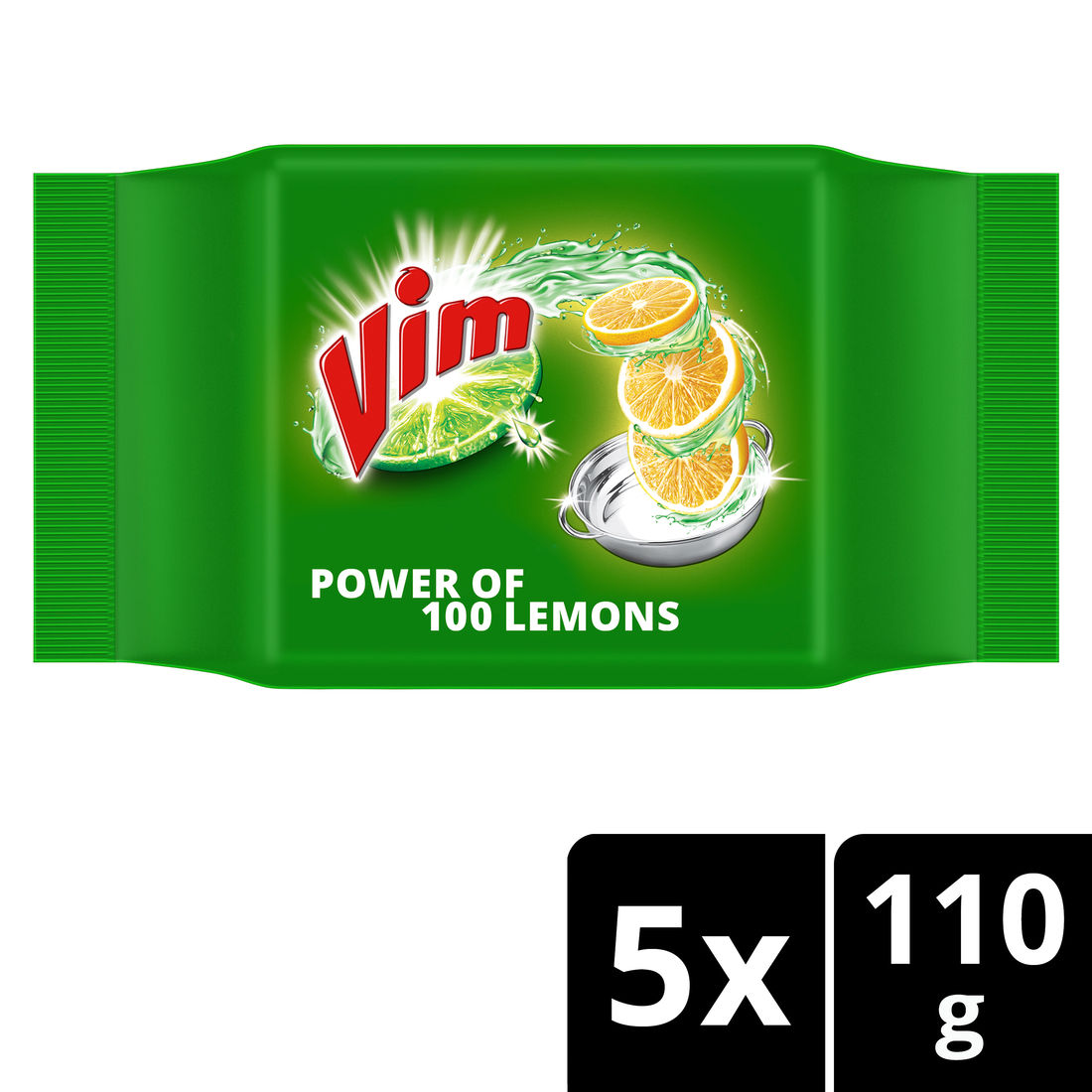 Vim Power of Lemon Dishwash Bar