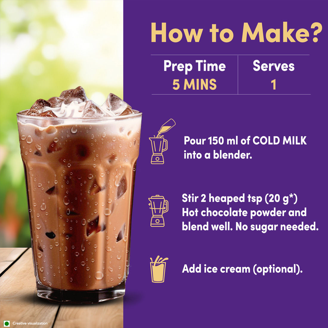 Cadbury Cocoa Powder(150gms) & Cadbury Hot Chocolate(200gms) Combo