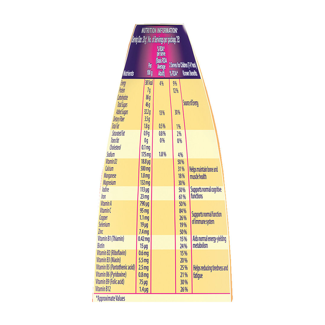 Bournvita Chocolate | Cereal Based Drink Mix Pouch
