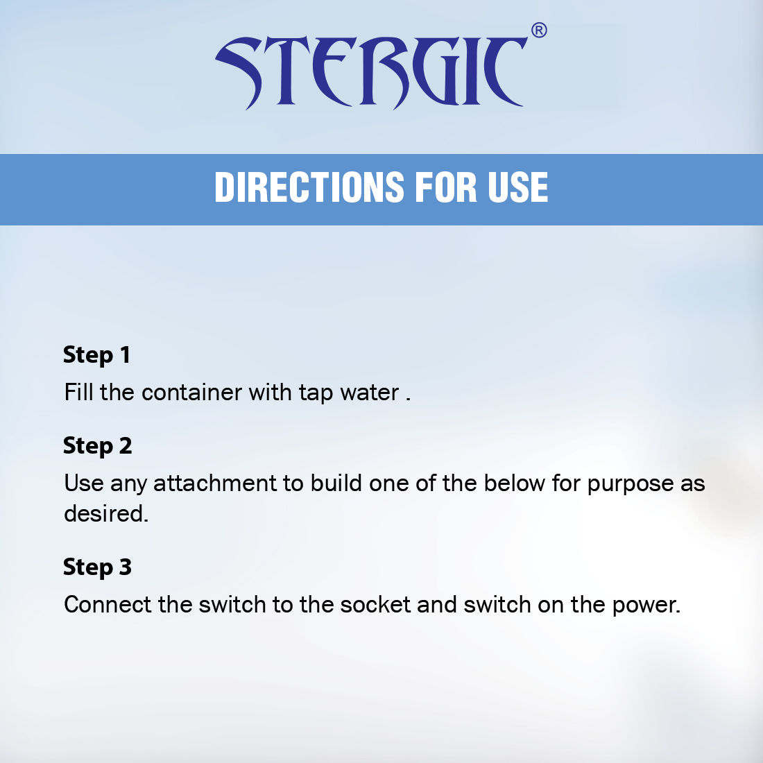 Stergic Lumia 3 In 1 Vaporizer Steamer For Cold And Cough Face Mist Vaporiser Inhaler Machine