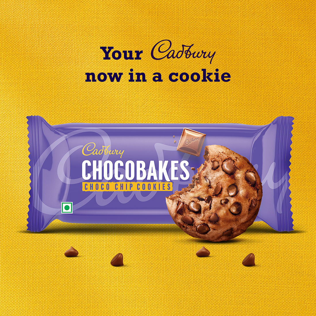 Cadbury Chocobakes ChocoChip Cookies 83 g Combo