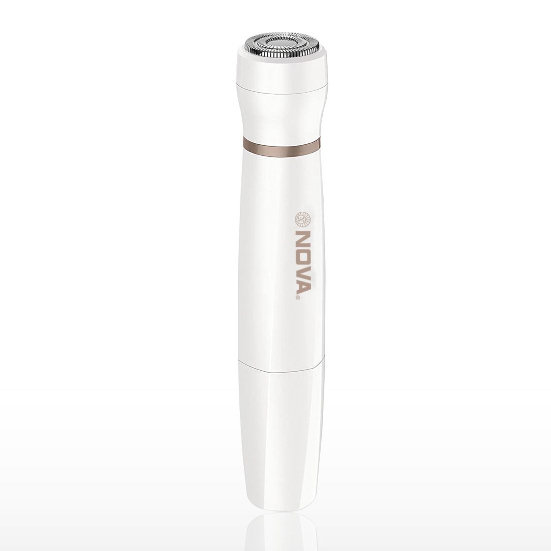 Nova Nls 531 Facial Sensi-Trim Touch Trimmer | 60 min Runtime | 1 Length Settings | Rose Gold