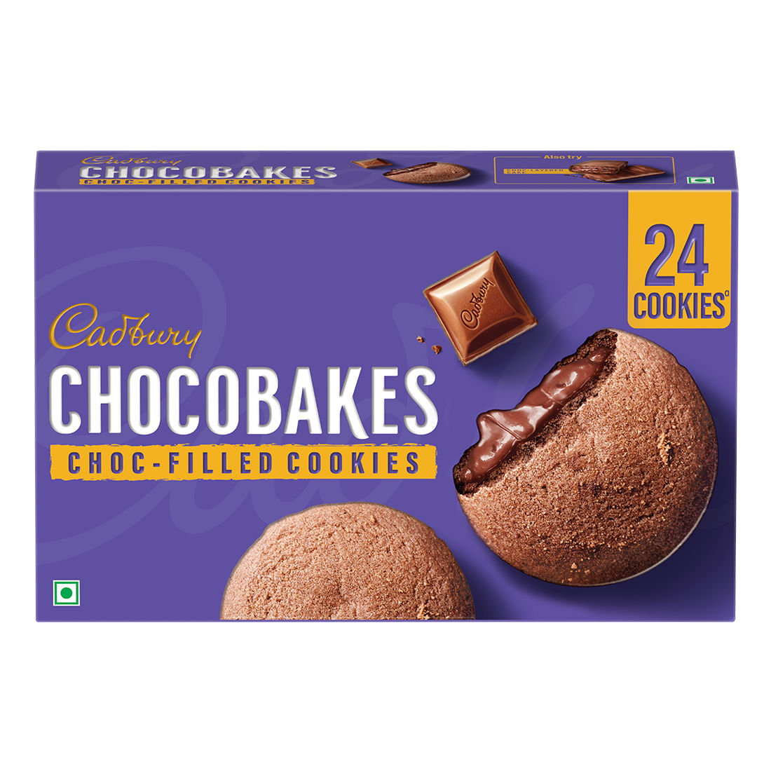 Cadbury Chocobakes Choc Filled Cookies