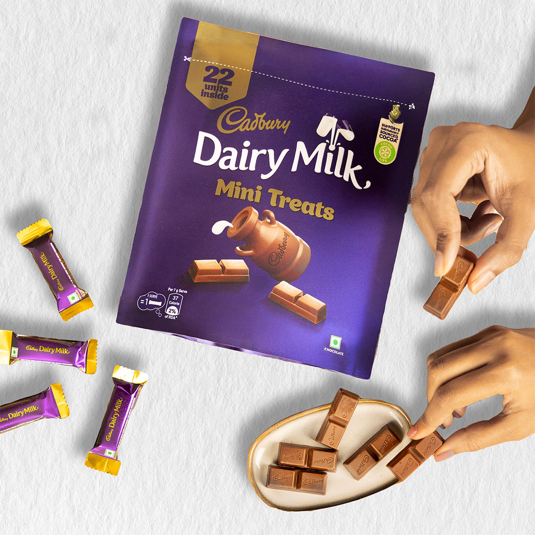 Cadbury Dairy Milk Chocolate Home Treats 119 g Combo