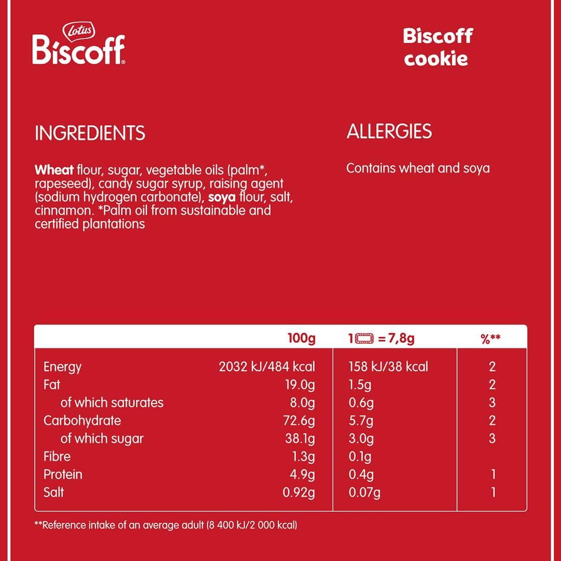 Lotus Biscoff Caramel Flavoured Biscuits | Artificial Flavour-free