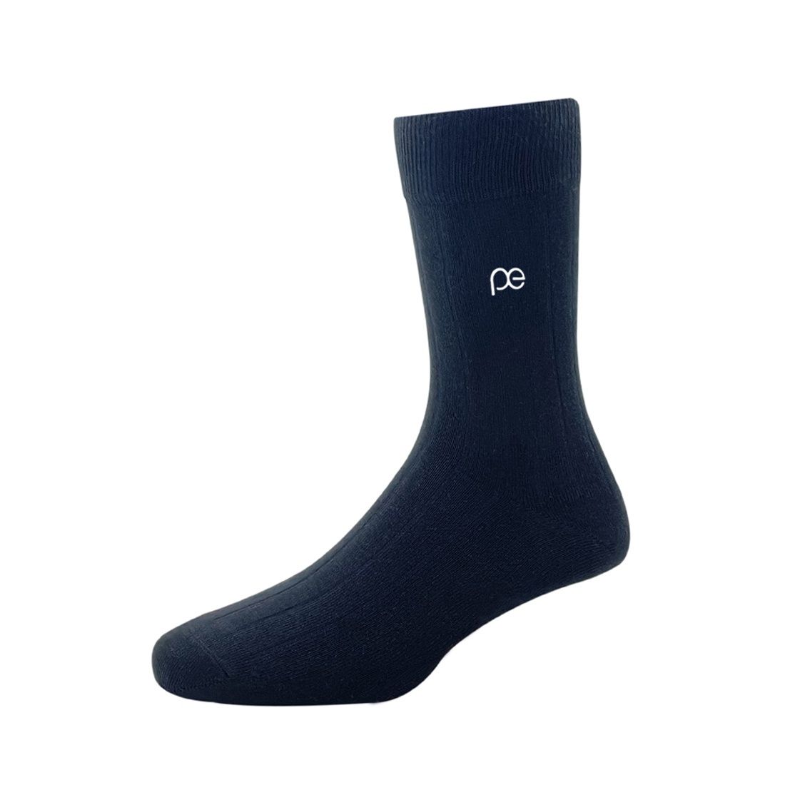 Peter England Men's Solid Cotton Socks | Assorted - One Size