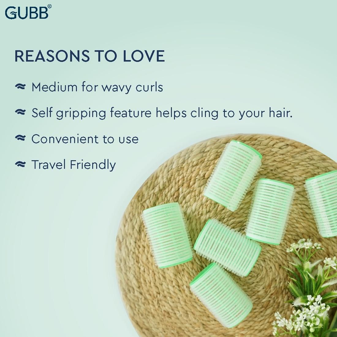 GUBB Hair Rollers - Large