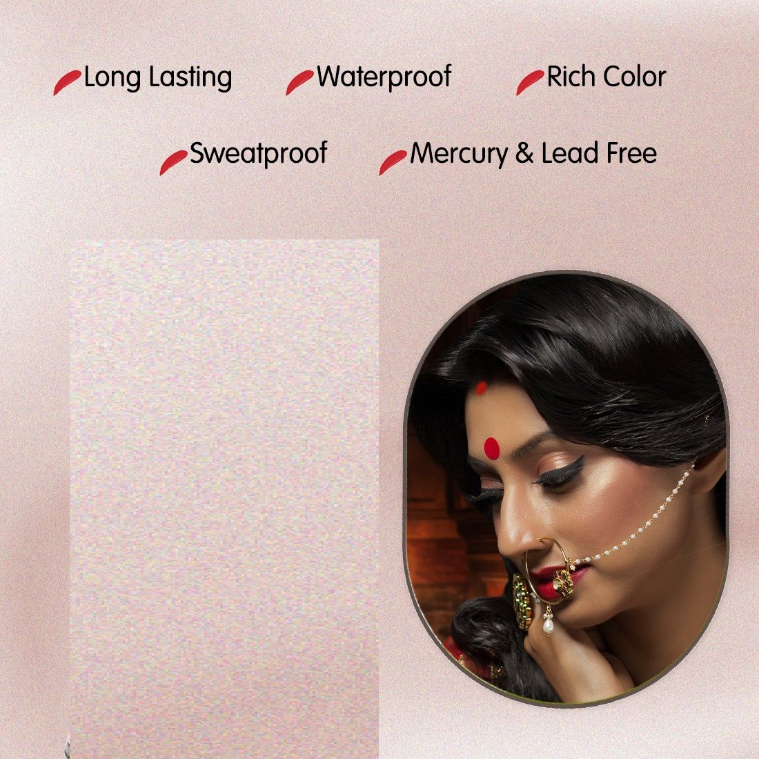 Coloressence Eternal Matte Sindoor | Bright Pigment | Quick Drying - Red