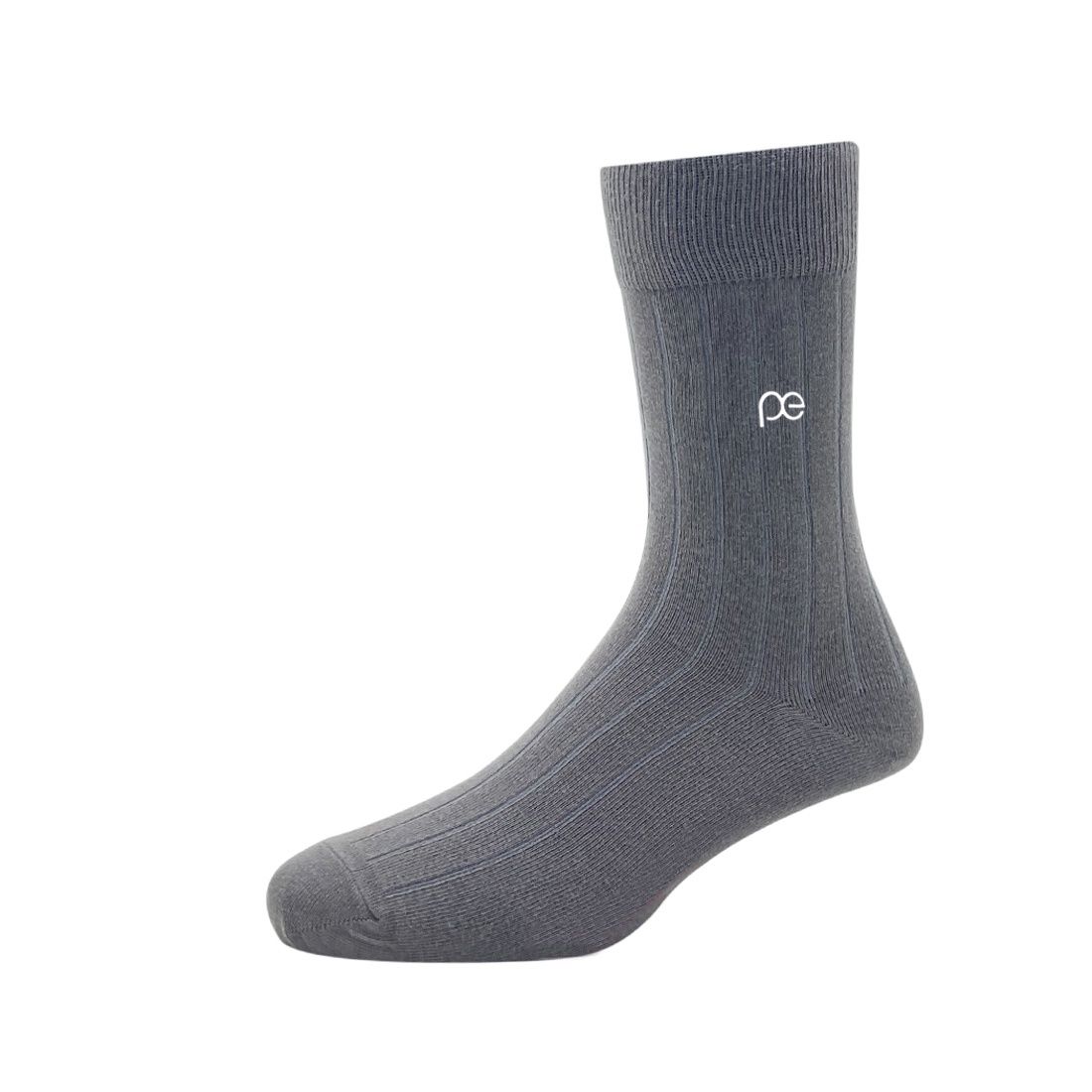 Peter England Men's Solid Cotton Socks | Assorted - One Size