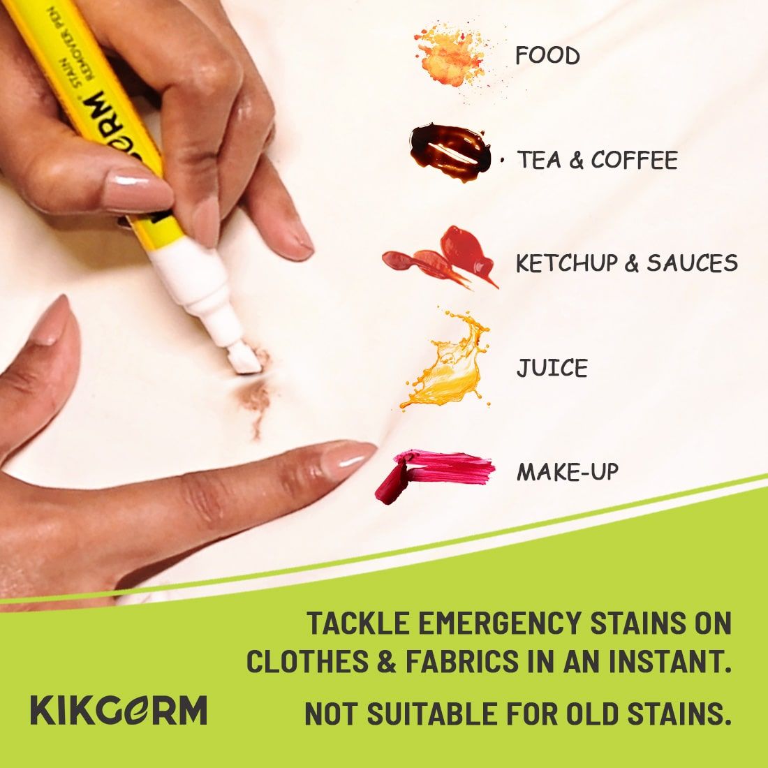 Kikgerm Stain Remover Pen