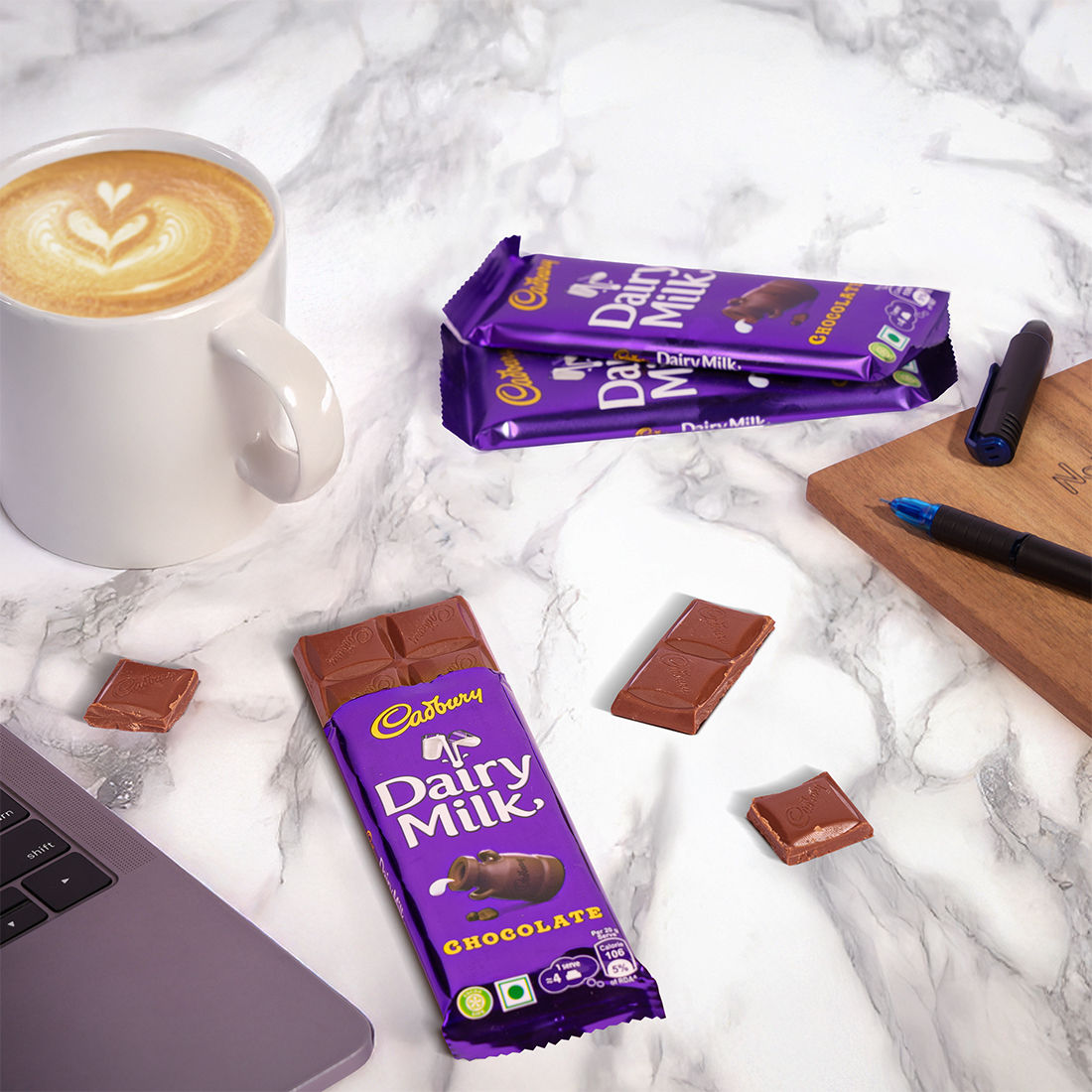 Cadbury Dairy Milk Chocolate Bar 23 g Combo