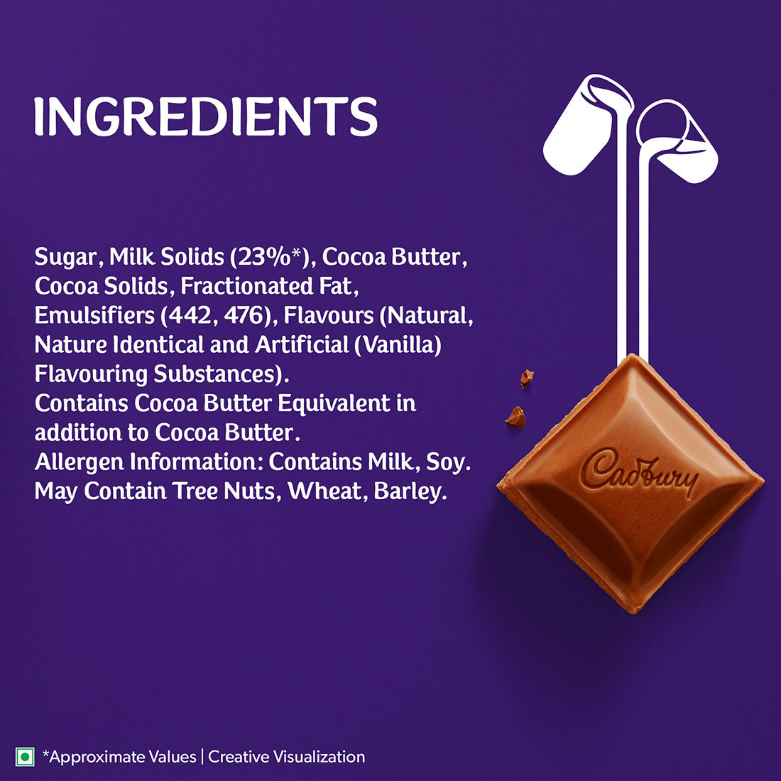 Cadbury Dairy Milk Chocolate Bar Combo