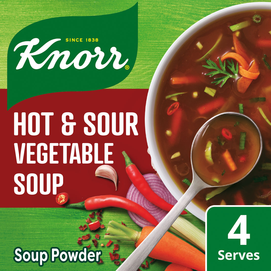 Knorr Chinese Hot And Sour Veg Soup 41 g Combo