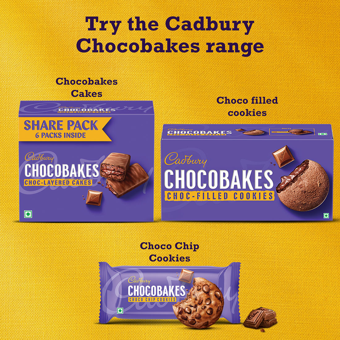 Cadbury Chocobakes ChocLayered Cakes