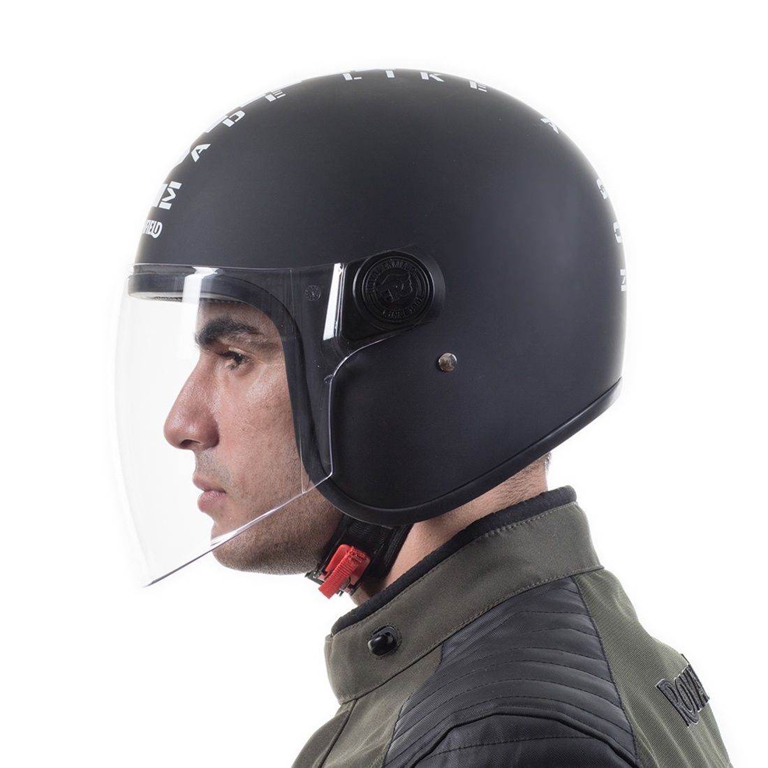 Royal Enfield Chopper Helmet | Matt Black | L | 60 cm