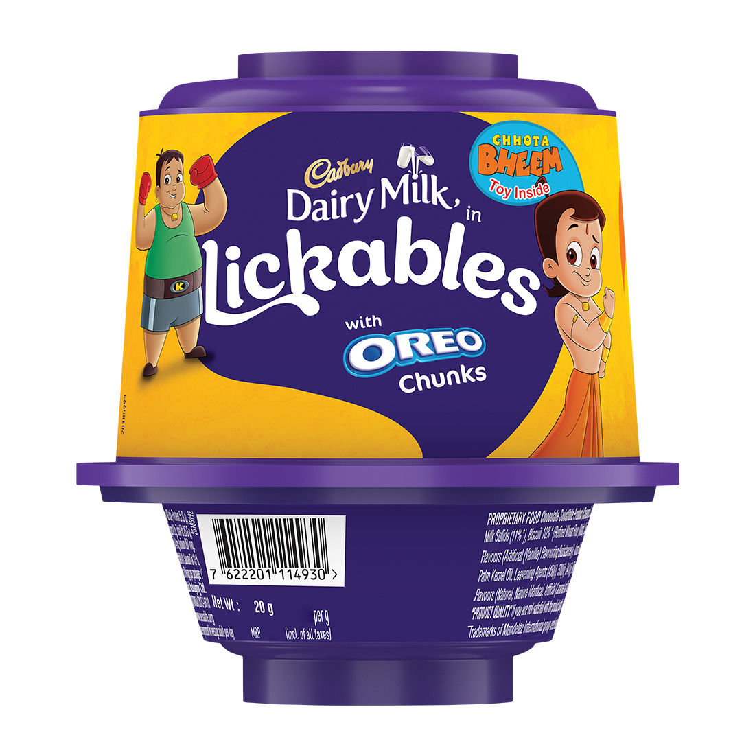 Cadbury Dairy Milk Lickables Chocolate with Oreo Chunks