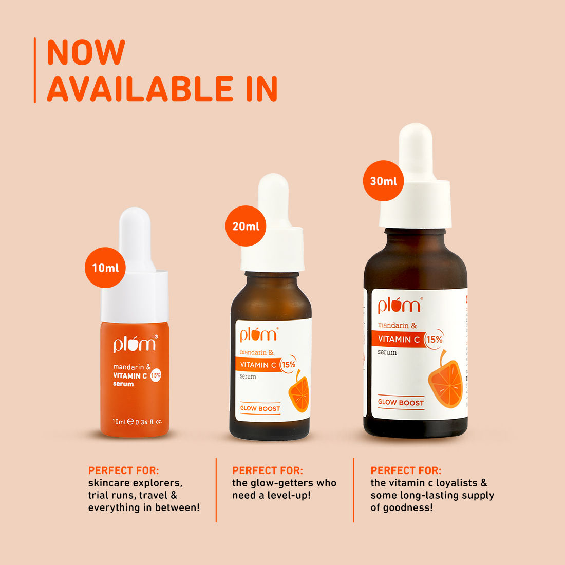 Plum 15% Vitamin C Face Serum With Mandarin