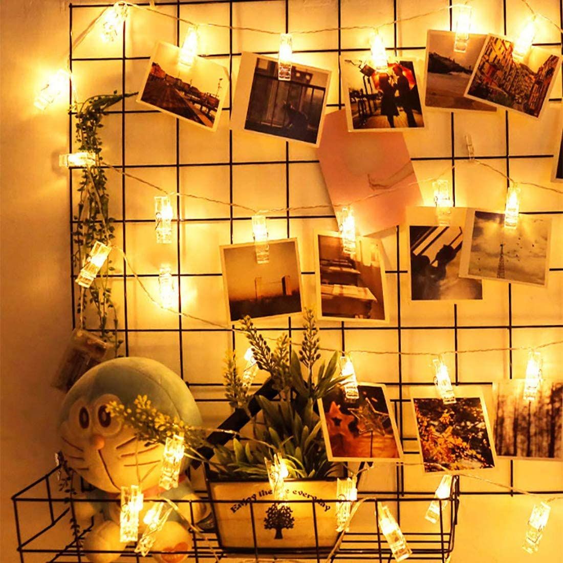 Quace LED Decorative Lights - Yellow | ‎Photo Clips