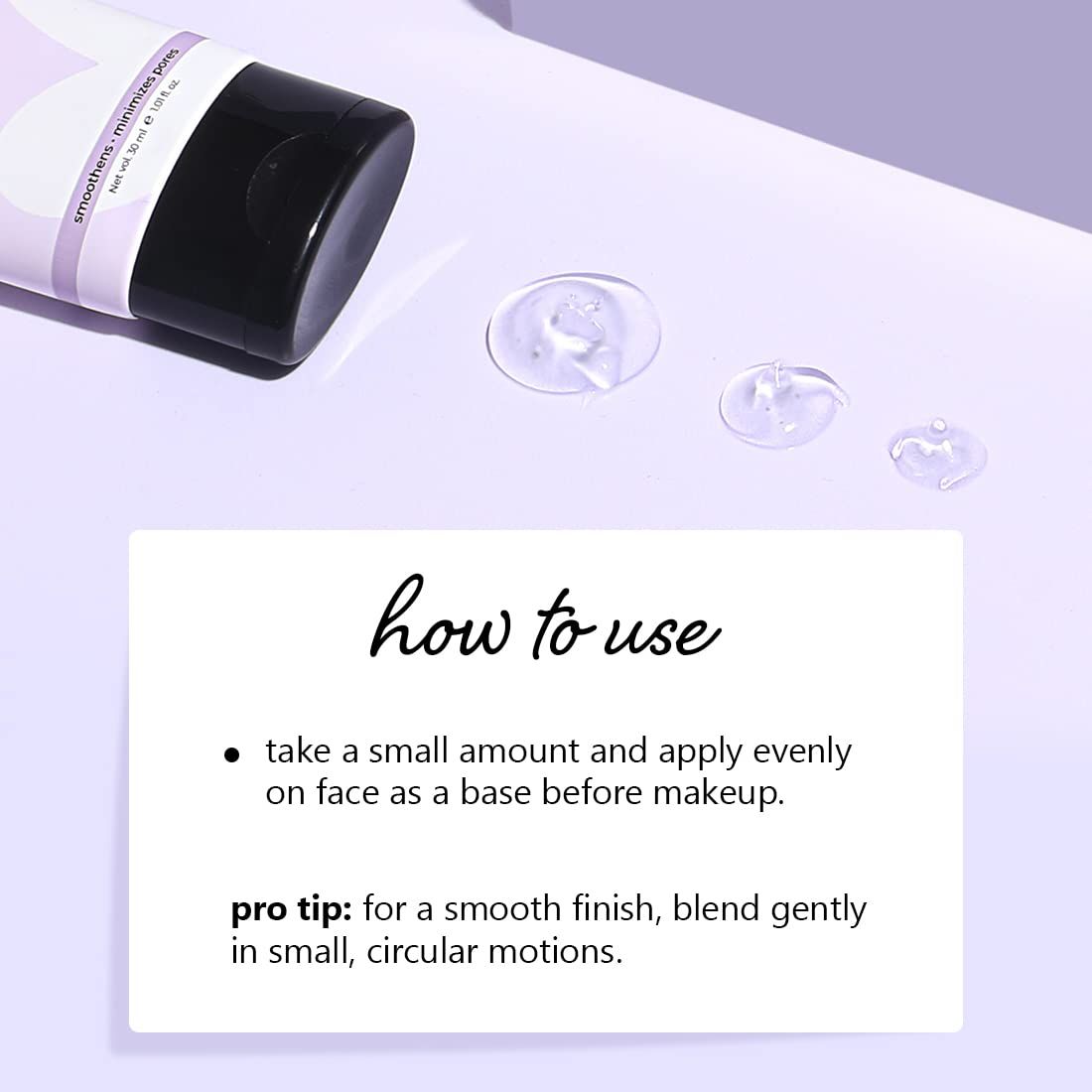 Plum Prep Set Go Face Primer - Lightweight Minimises Pores Smoothens Skin