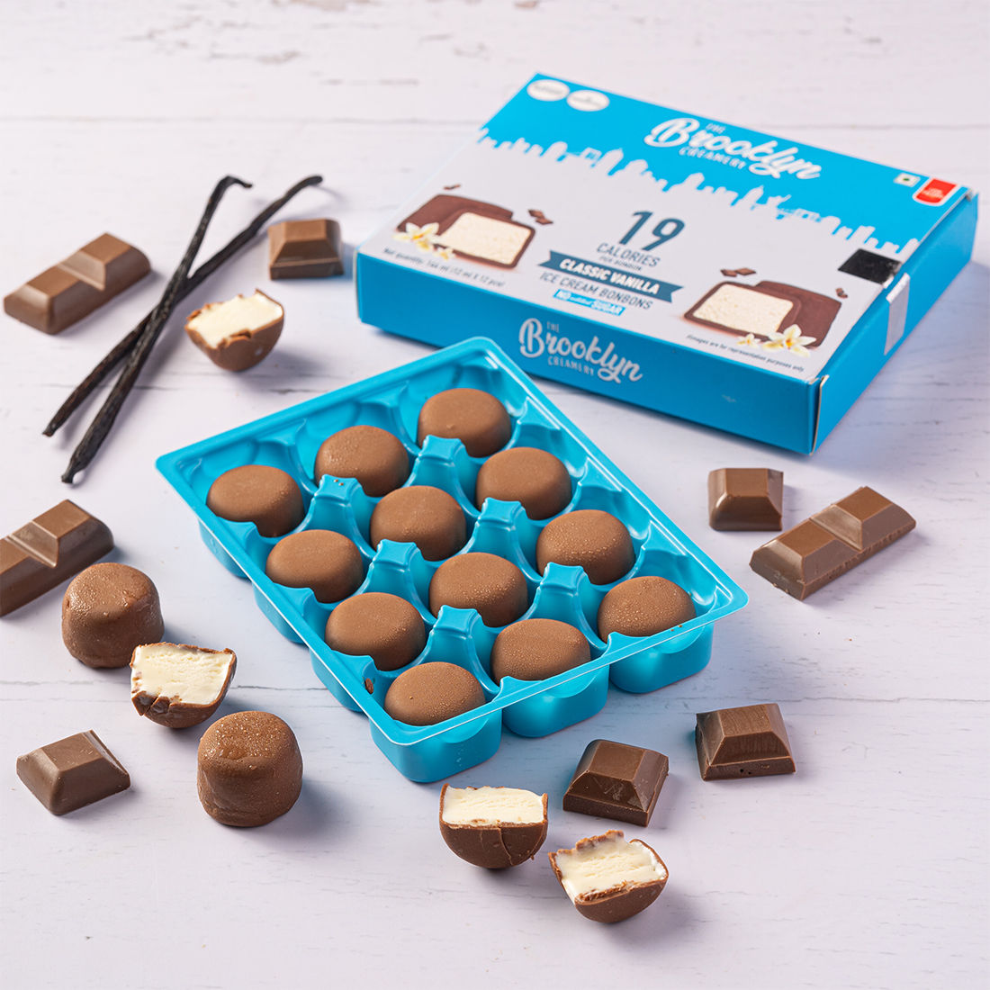 The Brooklyn Creamery Vanilla Bonbons(Zero Added Sugar)