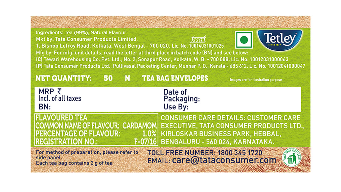 Tetley Elaichi Tea