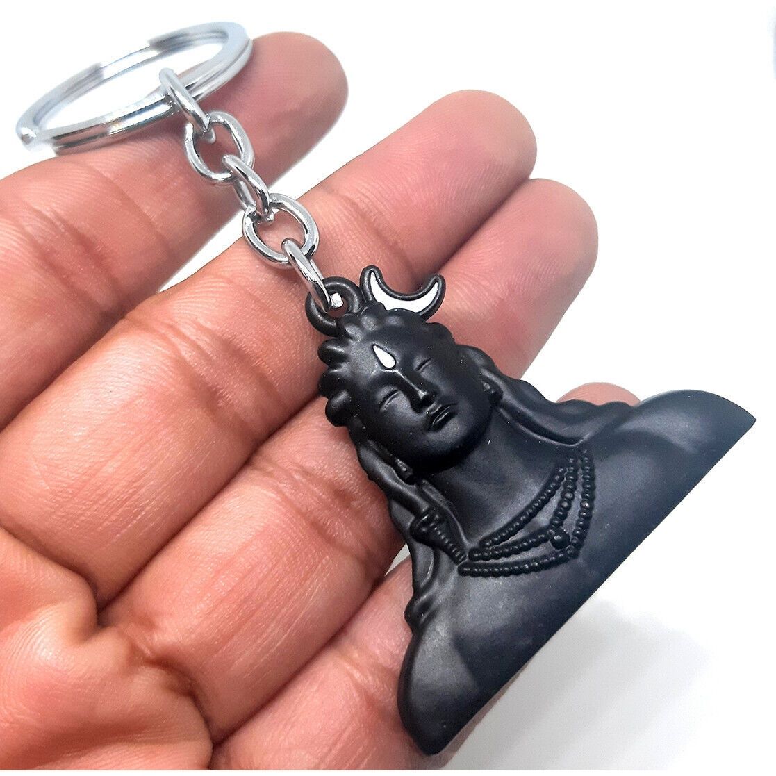 Samsidhi Pooja Adiyogi Metal Key Chain