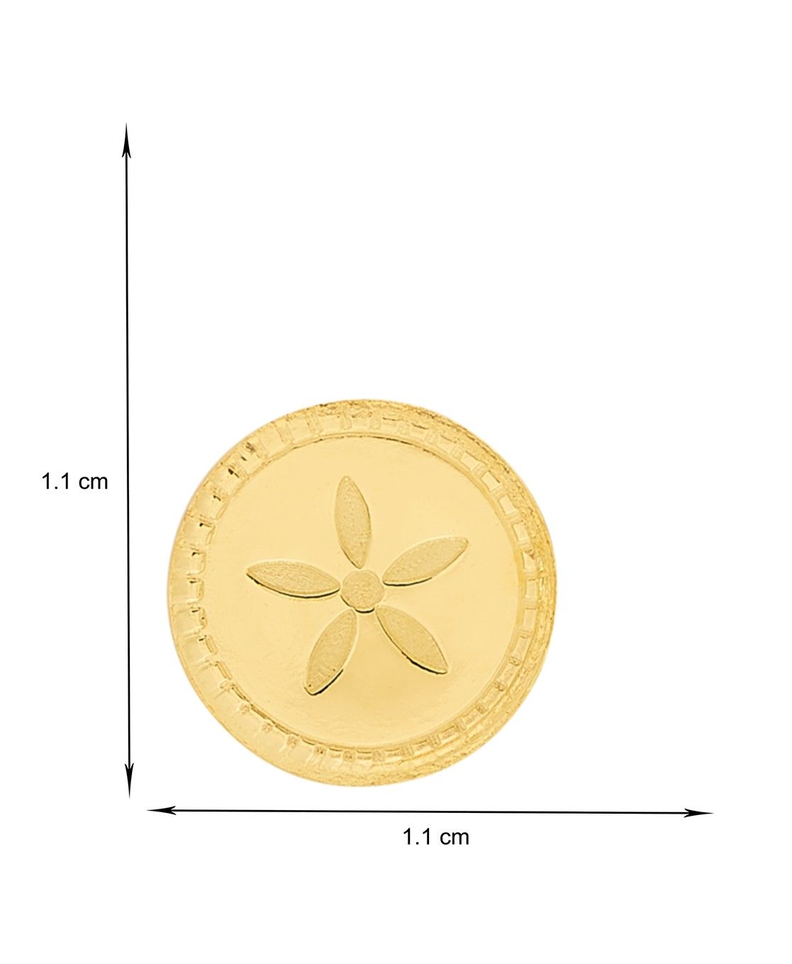 Reliance Jewels 24kt Gold Coin 999 Purity