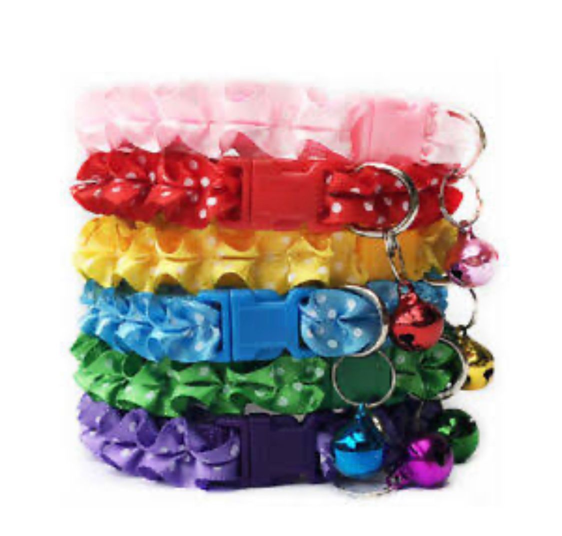 Nootie Bow Collar Pack of 1 (Assorted Color)