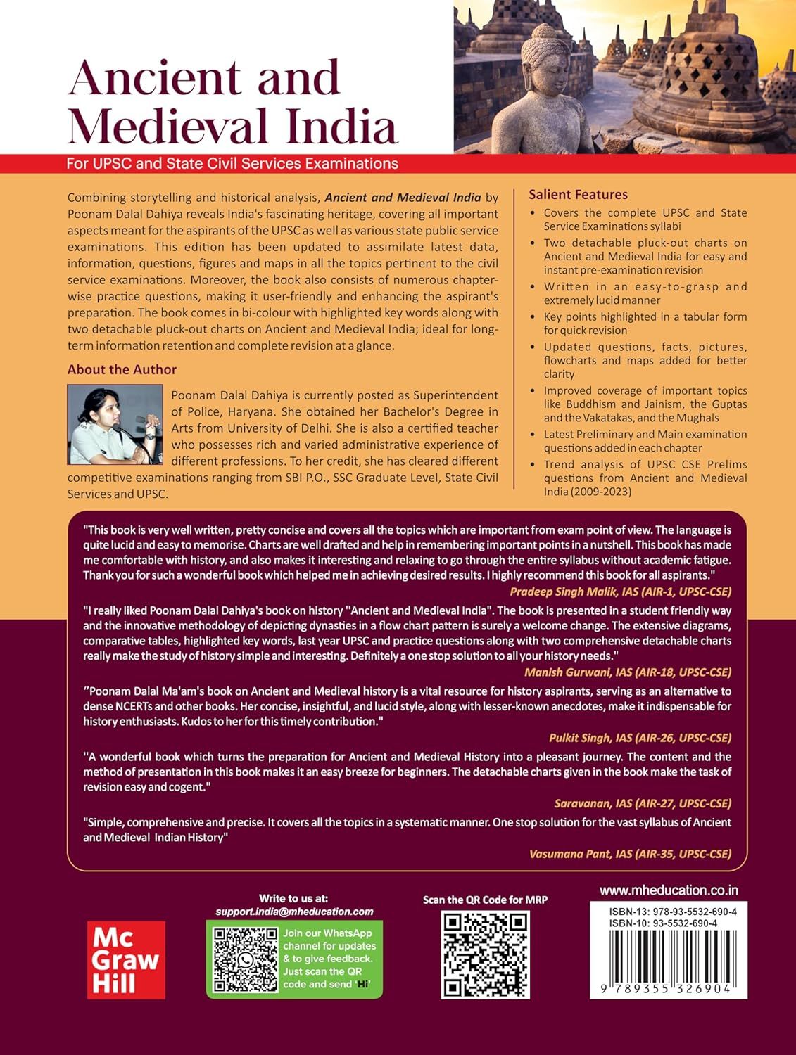 Ancient and Medieval India for UPSC |English| 3rd Edition| Civil Services Exam