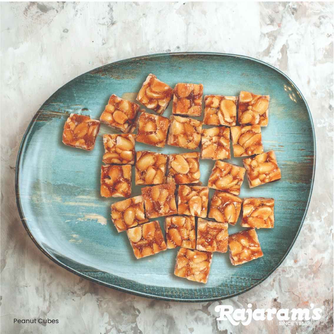 Rajaram's Peanut Cubes | 15pcs 100 g Combo